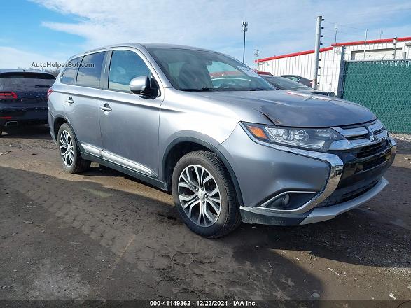 2017 Mitsubishi Outlander Se Серый vin: JA4AD3A39HZ022132