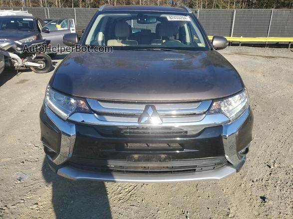 2017 Mitsubishi Outlander Se Золотой vin: JA4AD3A3XHZ038792