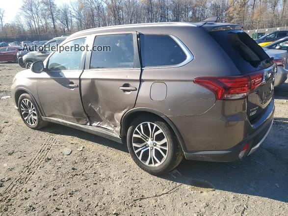 2017 Mitsubishi Outlander Se Золотой vin: JA4AD3A3XHZ038792