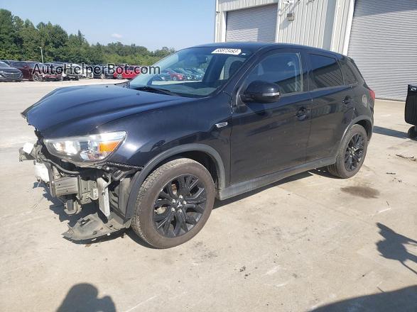 2017 Mitsubishi Outlander Sport Es Черный vin: JA4AP3AU7HZ032688