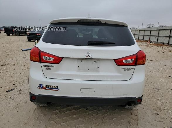 2017 Mitsubishi Outlander Sport Es White vin: JA4AP3AUXHZ005243