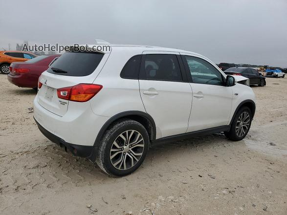 2017 Mitsubishi Outlander Sport Es White vin: JA4AP3AUXHZ005243