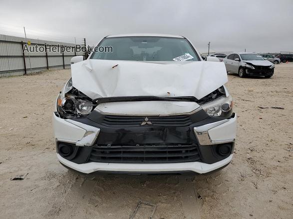 2017 Mitsubishi Outlander Sport Es White vin: JA4AP3AUXHZ005243