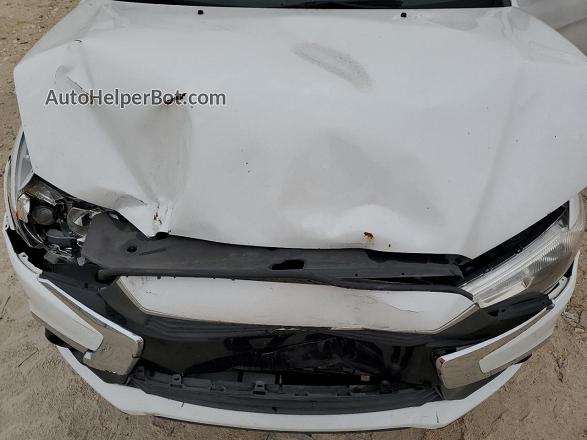 2017 Mitsubishi Outlander Sport Es White vin: JA4AP3AUXHZ005243