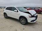 2017 Mitsubishi Outlander Sport Es White vin: JA4AP3AUXHZ005243