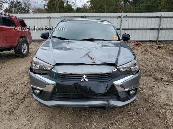 2017 Mitsubishi Outlander Sport Es Gray vin: JA4AP3AUXHZ068035