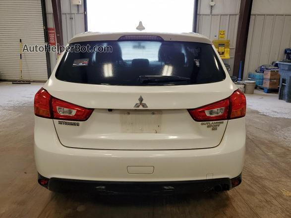 2017 Mitsubishi Outlander Sport Es Белый vin: JA4AP3AW7HZ024608