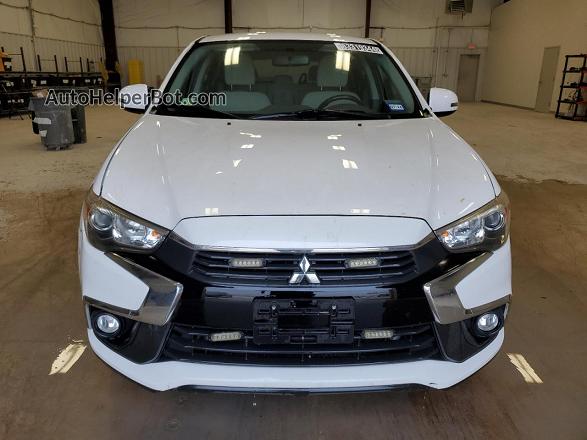 2017 Mitsubishi Outlander Sport Es Белый vin: JA4AP3AW7HZ024608