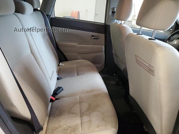 2017 Mitsubishi Outlander Sport Es Белый vin: JA4AP3AW7HZ024608