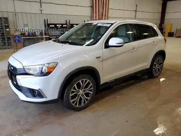 2017 Mitsubishi Outlander Sport Es Белый vin: JA4AP3AW7HZ024608