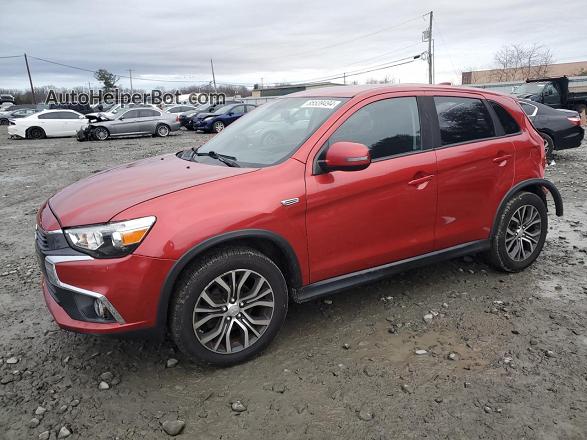 2017 Mitsubishi Outlander Sport Es Red vin: JA4AR3AU3HZ000489