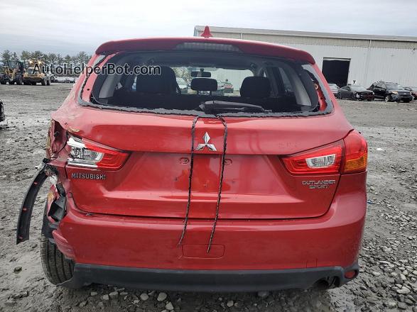 2017 Mitsubishi Outlander Sport Es Red vin: JA4AR3AU3HZ000489