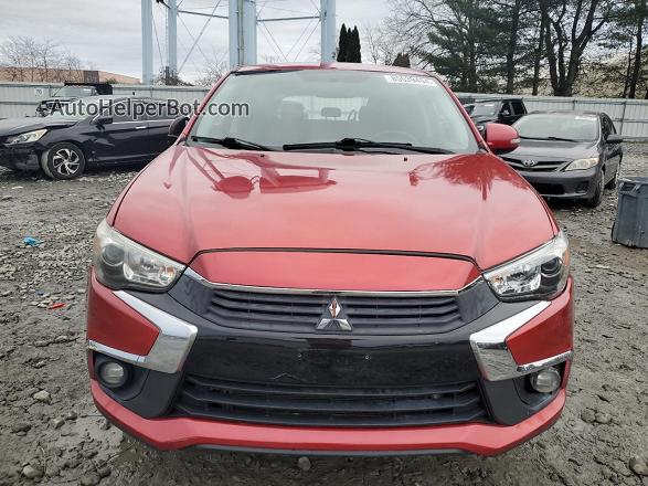 2017 Mitsubishi Outlander Sport Es Red vin: JA4AR3AU3HZ000489