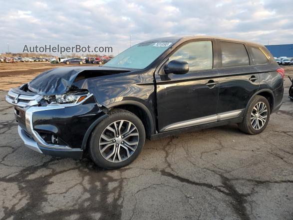 2017 Mitsubishi Outlander Es Black vin: JA4AZ2A31HZ060109