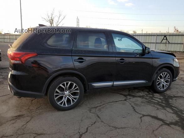 2017 Mitsubishi Outlander Es Black vin: JA4AZ2A31HZ060109
