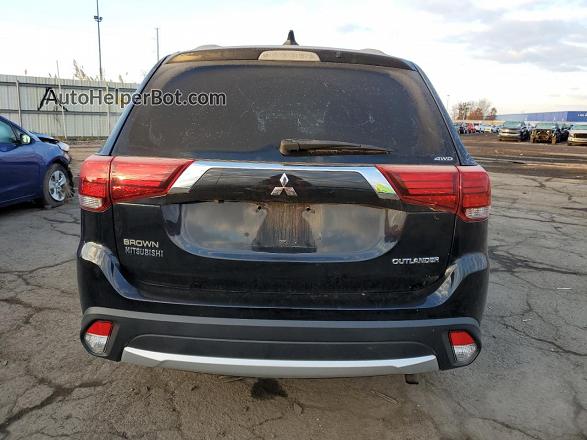2017 Mitsubishi Outlander Es Black vin: JA4AZ2A31HZ060109