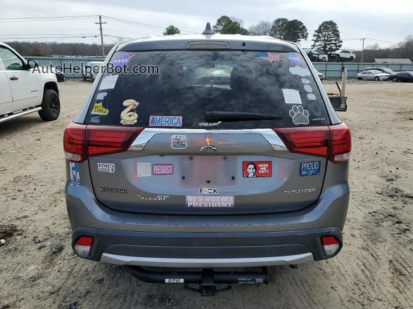 2017 Mitsubishi Outlander Es Gray vin: JA4AZ2A35HZ017280