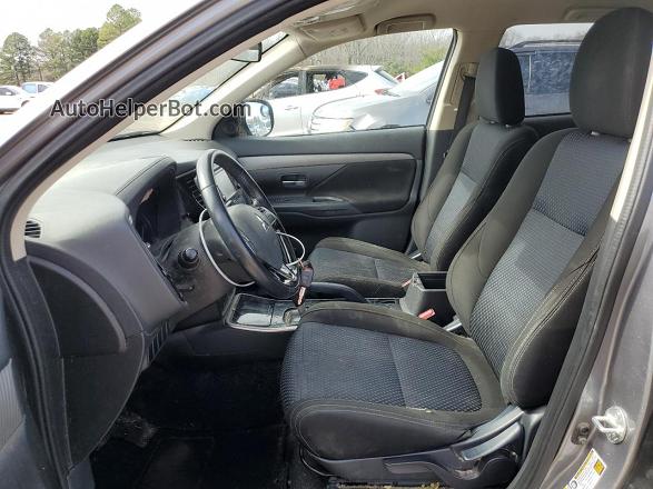 2017 Mitsubishi Outlander Es Gray vin: JA4AZ2A35HZ017280