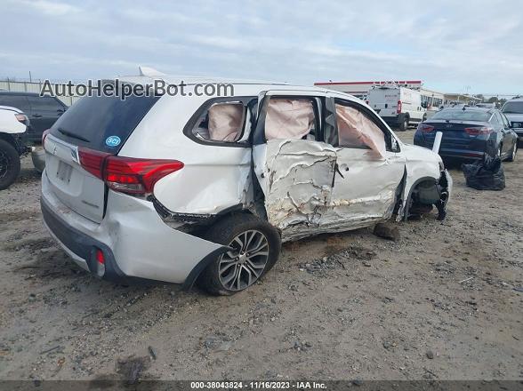 2017 Mitsubishi Outlander Es Белый vin: JA4AZ2A36HZ023489