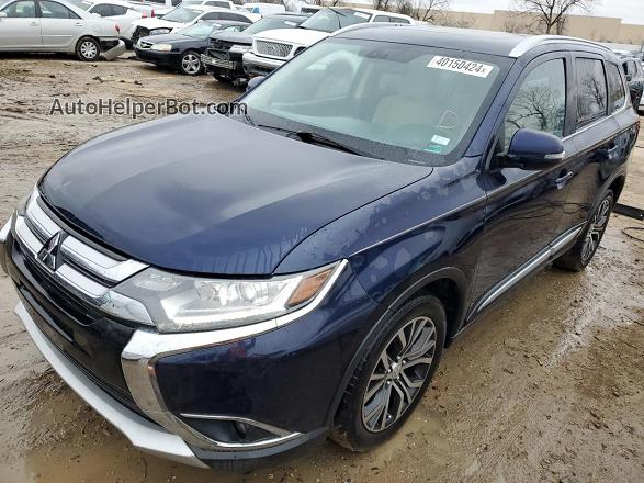 2017 Mitsubishi Outlander Se Blue vin: JA4AZ3A33HZ019616