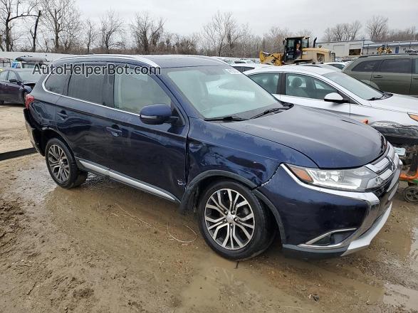 2017 Mitsubishi Outlander Se Blue vin: JA4AZ3A33HZ019616
