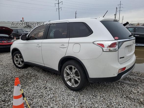 2015 Mitsubishi Outlander Se Белый vin: JA4AZ3A35FZ008405