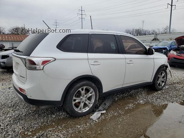 2015 Mitsubishi Outlander Se Белый vin: JA4AZ3A35FZ008405
