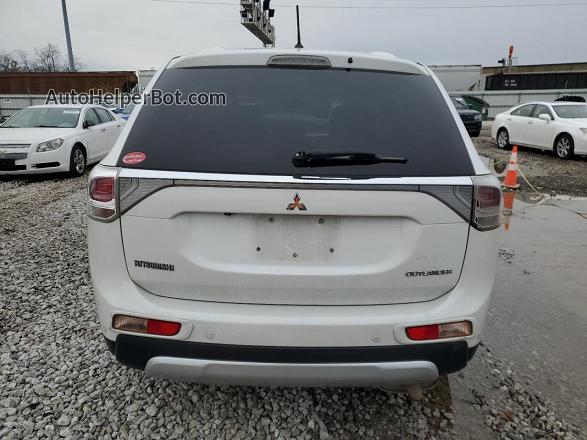 2015 Mitsubishi Outlander Se Белый vin: JA4AZ3A35FZ008405