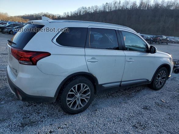 2017 Mitsubishi Outlander Se White vin: JA4AZ3A36HZ012238