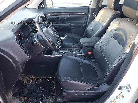 2017 Mitsubishi Outlander Se White vin: JA4AZ3A36HZ012238