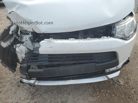 2015 Mitsubishi Outlander Se White vin: JA4AZ3A38FZ001965