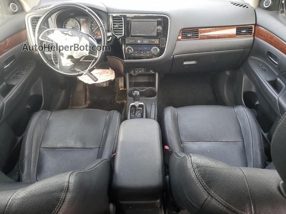 2015 Mitsubishi Outlander Se White vin: JA4AZ3A38FZ001965