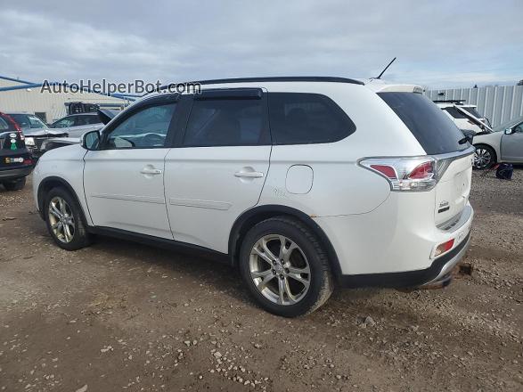 2015 Mitsubishi Outlander Se White vin: JA4AZ3A38FZ001965