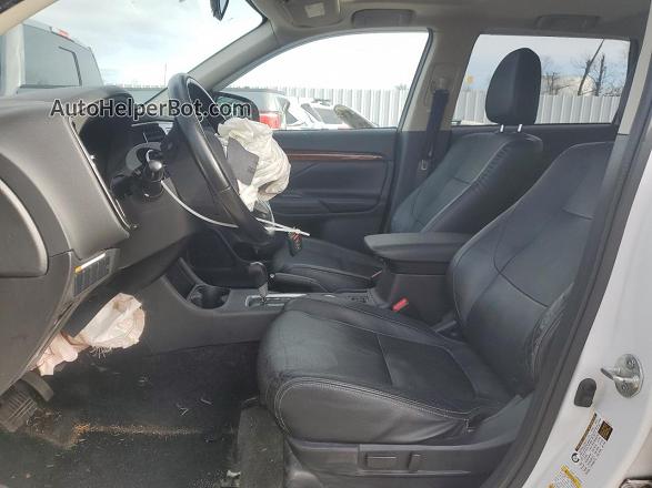 2015 Mitsubishi Outlander Se White vin: JA4AZ3A38FZ001965