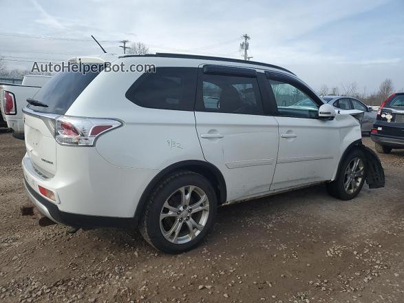 2015 Mitsubishi Outlander Se White vin: JA4AZ3A38FZ001965