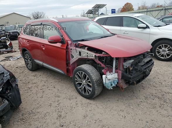 2017 Mitsubishi Outlander Se Red vin: JA4AZ3A38HZ068116