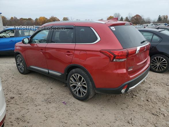 2017 Mitsubishi Outlander Se Red vin: JA4AZ3A38HZ068116