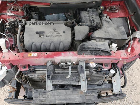 2017 Mitsubishi Outlander Se Red vin: JA4AZ3A38HZ068116