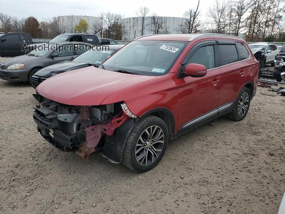 2017 Mitsubishi Outlander Se Red vin: JA4AZ3A38HZ068116