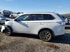 2015 Mitsubishi Outlander Gt White vin: JA4JZ4AX0FZ003783