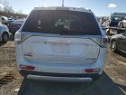 2015 Mitsubishi Outlander Gt White vin: JA4JZ4AX0FZ003783