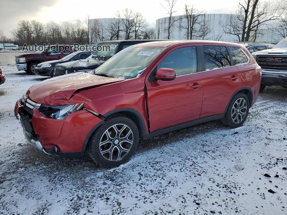 2015 Mitsubishi Outlander Gt Red vin: JA4JZ4AX2FZ004014