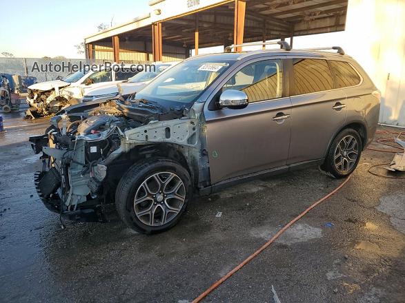 2015 Mitsubishi Outlander Gt Silver vin: JA4JZ4AX7FZ014215