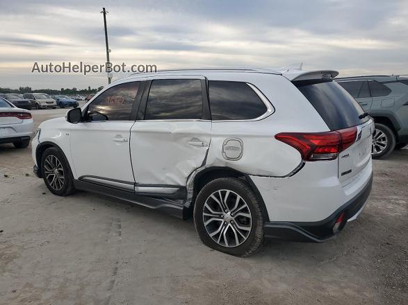 2017 Mitsubishi Outlander Gt White vin: JA4JZ4AX8HZ009642