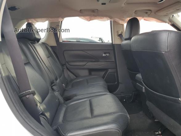 2017 Mitsubishi Outlander Gt White vin: JA4JZ4AX8HZ009642