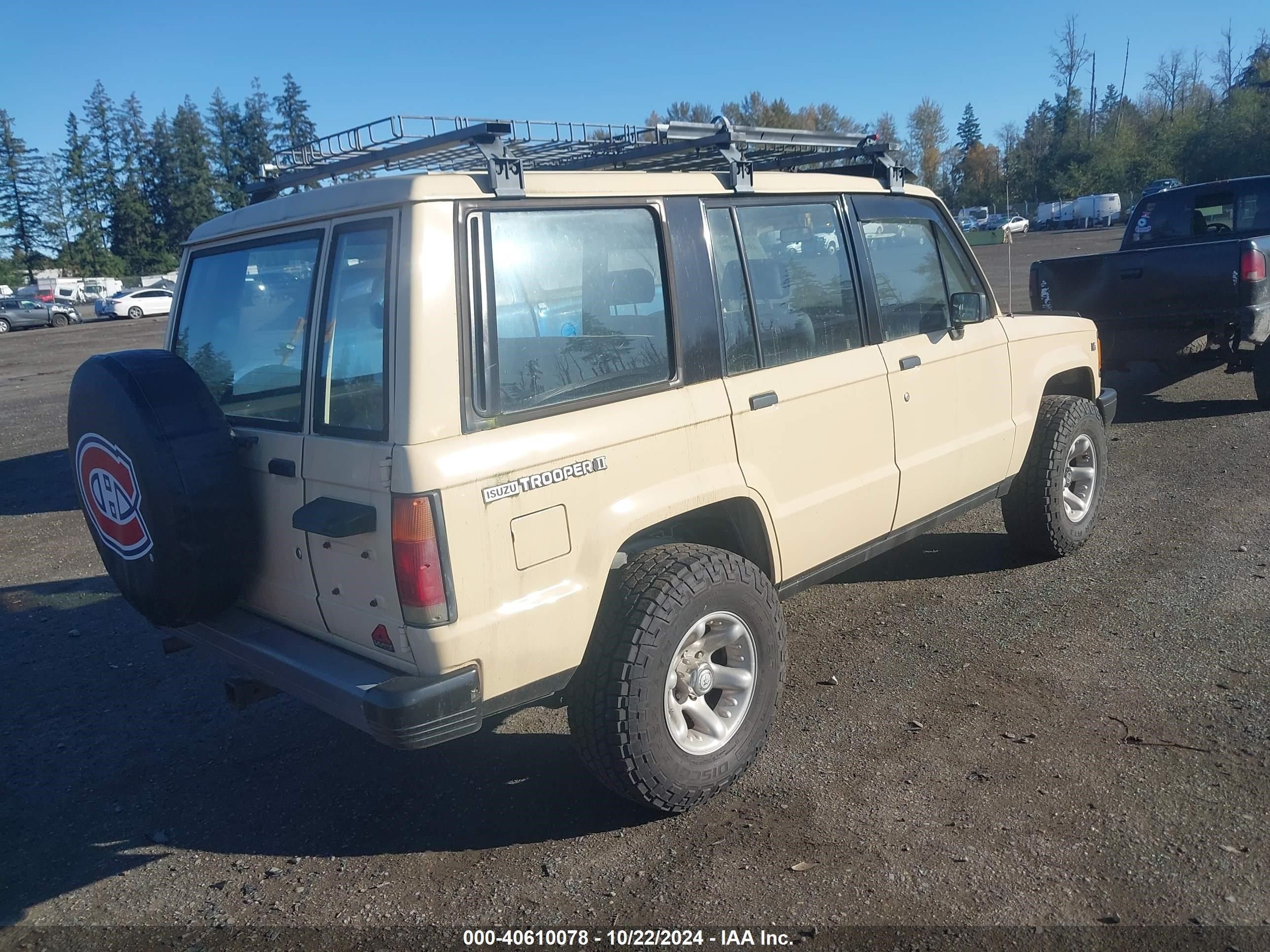 Price & History 1989 Isuzu Trooper Ii 2.8l V6 Fi F vin