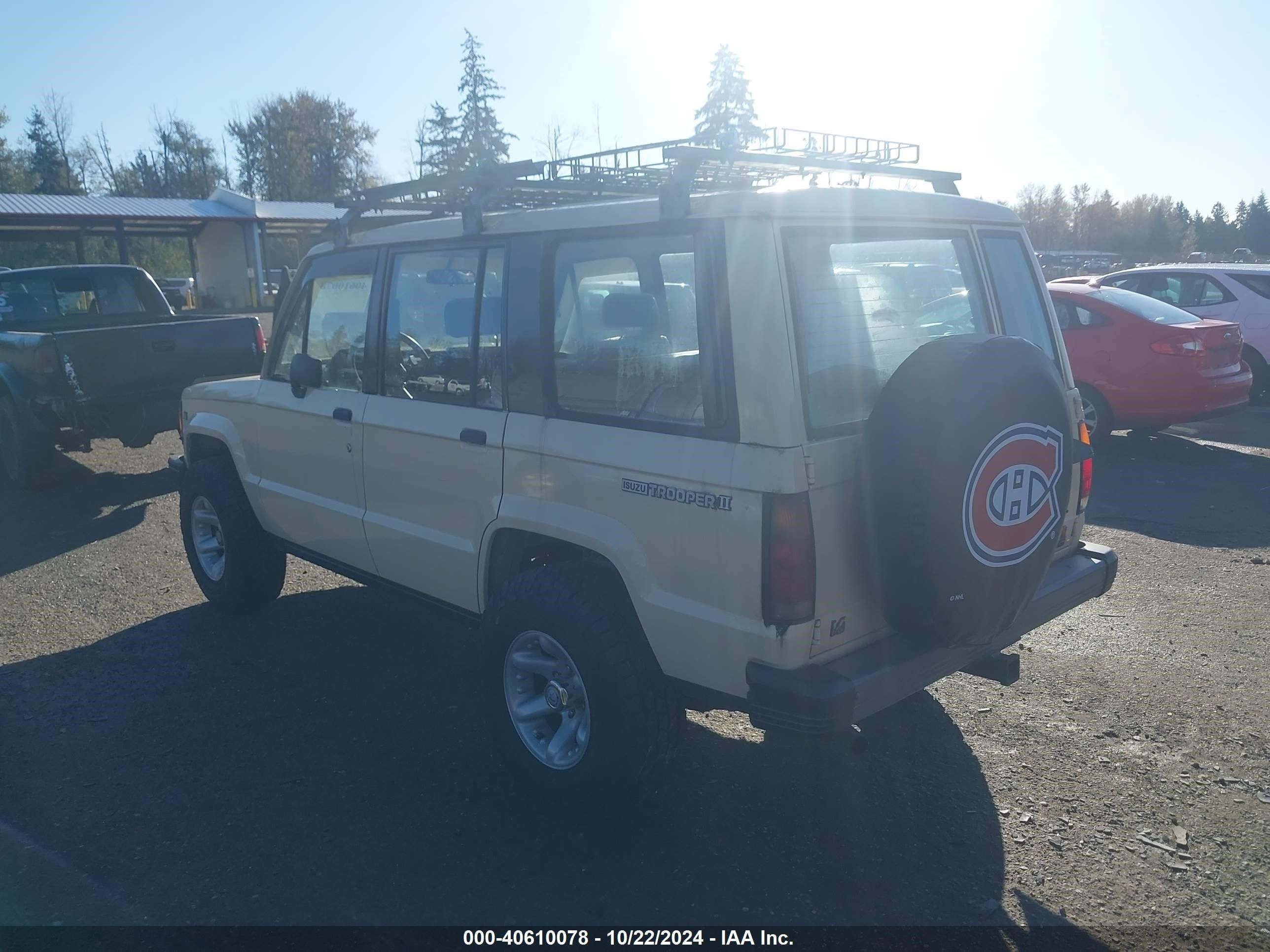 Price & History 1989 Isuzu Trooper Ii 2.8l V6 Fi F vin