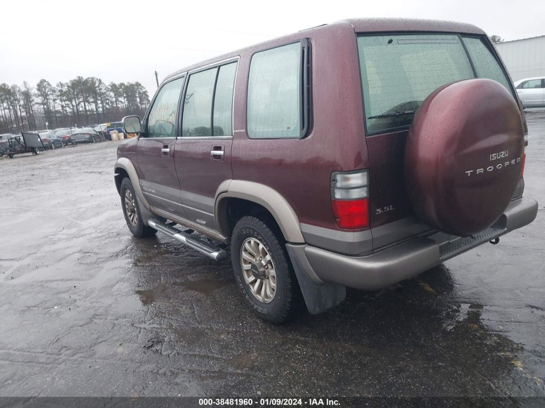 Price & History 2002 Isuzu Trooper Ls/ltd/s 3.5l V-6 Dohc