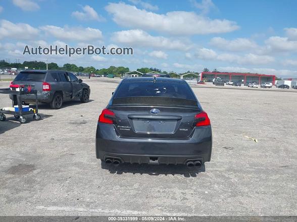 2018 Subaru Wrx   Gray vin: JF1VA1A62J9819719