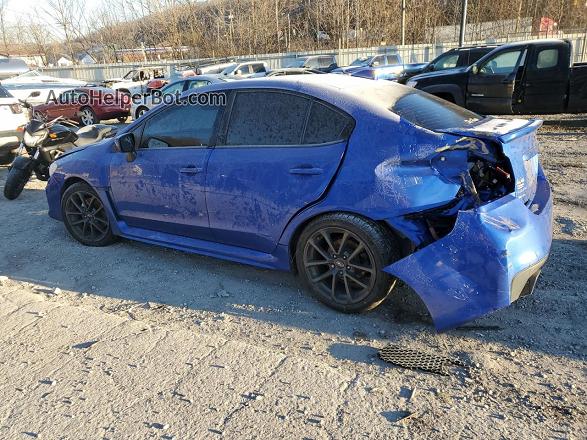 2018 Subaru Wrx Premium Синий vin: JF1VA1C64J9835966